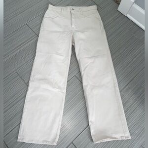 Abercrombie Beige High-Rise Jeans